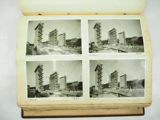 Fotoalbum: Bau der Lahntalbrücke Limburg 1937-1939. - фото 2