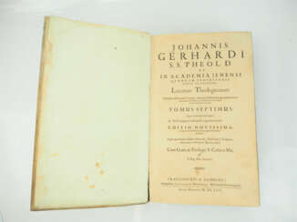 1657: Locorum Theologicorum.