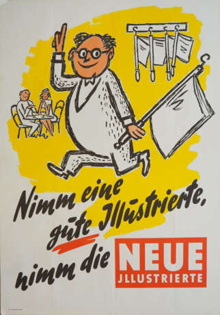 Werbeplakat: Neue Illustrierte. - фото 1