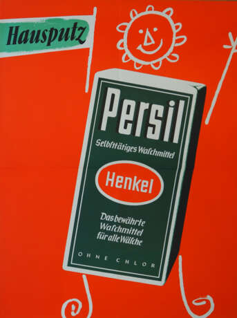 Werbeplakat: Henkel Persil. - Foto 1