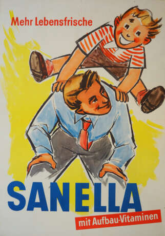 Werbeplakat: Sanella. - Foto 1