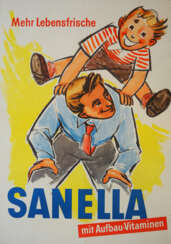 Werbeplakat: Sanella.