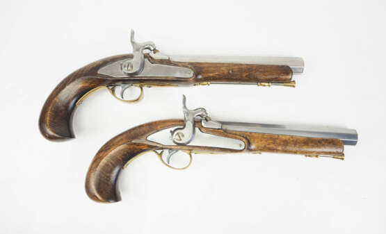 Paar Vorderlader Pistolen Kaliber .45. - фото 2