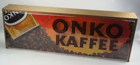 Leuchtreklame von 'Onko Kaffee'. - фото 2
