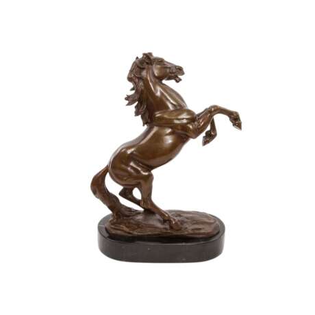 BARYE, Antoine Louis, NACH (A.Breite: 1796-1875) 'Steigendes Pferd', 20. Jahrhundert - Foto 1