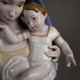 Porzellanskulptur Madonna mit Kind - Foto 3