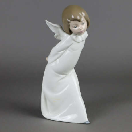 Porzellanfigur "Stupsnasiger Engel / Angel Farolero" - Foto 1