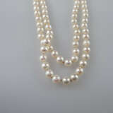 Perlenkette mit Goldschließe - photo 3