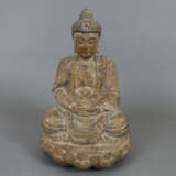 Sitzender Buddha Amitabha - photo 1