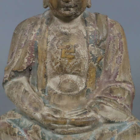 Sitzender Buddha Amitabha - Foto 4