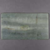 Große rechteckige Jadeplakette mit Glücksymbolik - photo 6