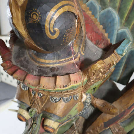 Imposante Holzfigur „Garuda“ - Foto 3