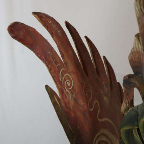 Imposante Holzfigur „Garuda“ - photo 13