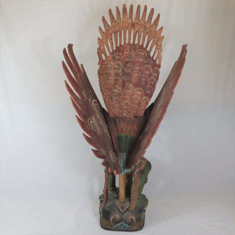 Imposante Holzfigur „Garuda“ - Foto 16
