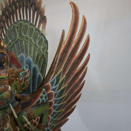 Imposante Holzfigur „Garuda“ - Foto 21