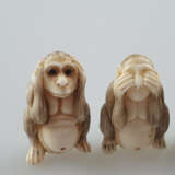 Drei Netsuke „sanbiki no saru“ - фото 2