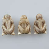 Drei Netsuke „sanbiki no saru“ - photo 4