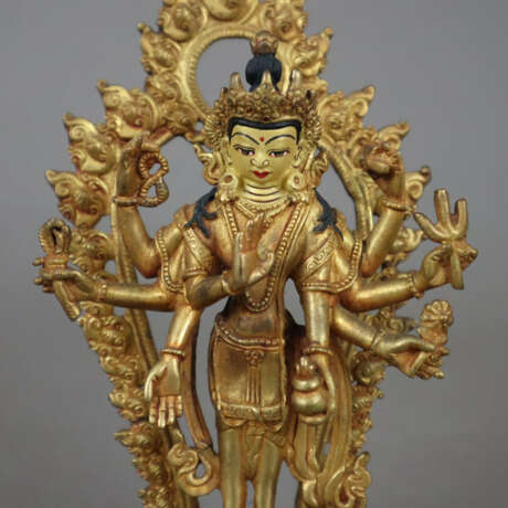 Avalokiteshvara (Amoghapasa lokeshvara/ dt. Übersetzung "unfehlbare Schlinge") - Foto 4