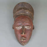 Afrikanische Holzmaske - photo 1