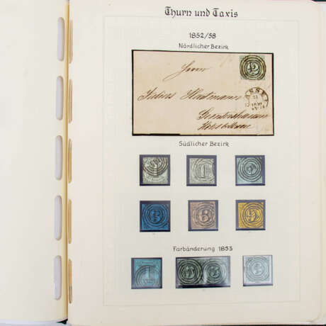 Thurn & Taxis - 1852/66, Sammlung mit einigen besseren Ausgaben, - photo 5