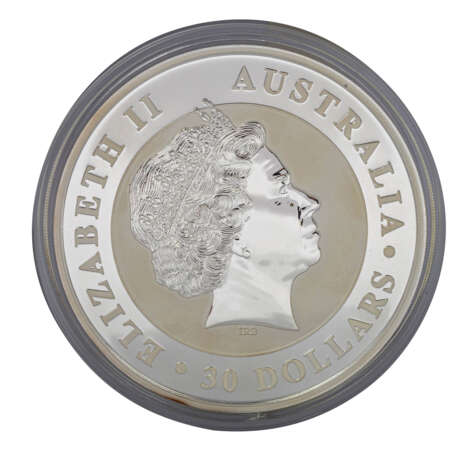 Australien/SILBER - 1 Kilo 999 Silber Kookaburra 2010, - photo 2