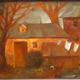 “A night on the town” Landscape painting 2009 - photo 1