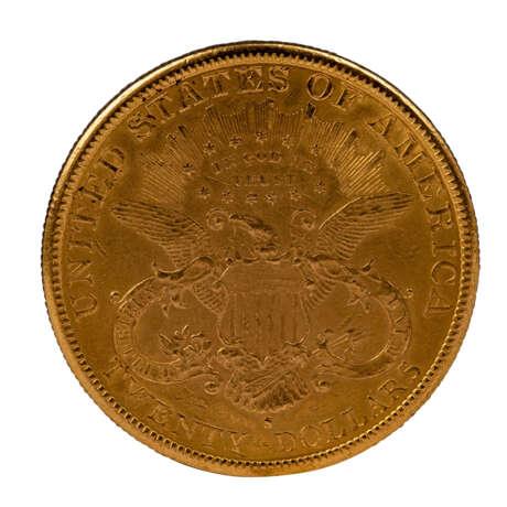 USA/GOLD - 20 Dollars 1897 S, - фото 2