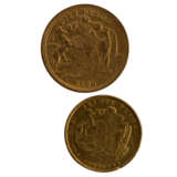 Chile/GOLD - Konvolut: 10 Pesos 1896 - Foto 2
