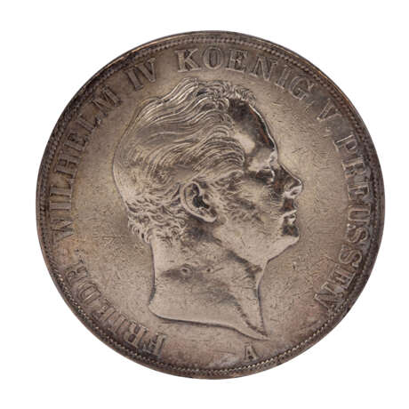 AD - Preußen, Wilhelm IV, Doppelter Vereinstaler, 1845 A - photo 1