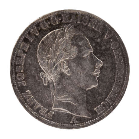 Österreich - Franz Josef I. Ein Vereinstaler 1857 A - photo 1