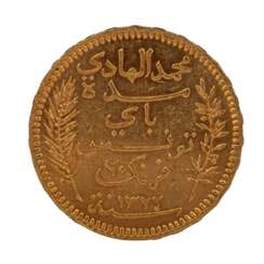 Tunesien - 20 Francs 1904/A,
