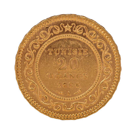 Tunesien - 20 Francs 1904/A, - photo 2