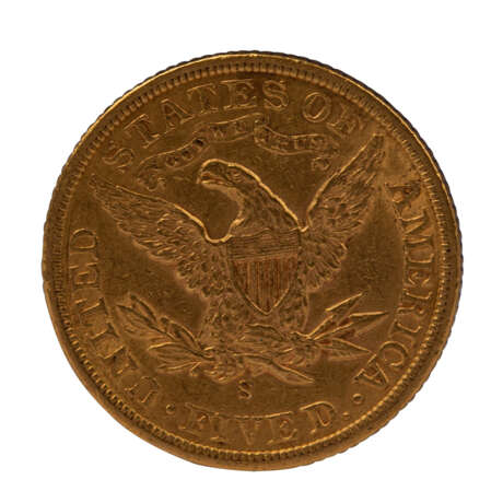 USA/GOLD - 5 Dollars 1902 Liberty Head, - Foto 2