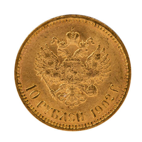 Russland/GOLD - 10 Rubel 1902 r - фото 2