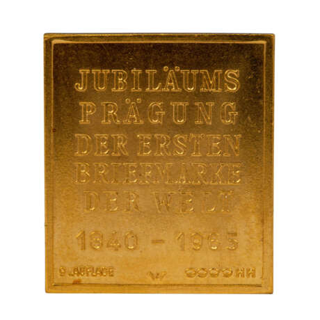 GOLD! - Black Penny Briefmarke, 11,8 Gramm, 999/1000 - photo 2