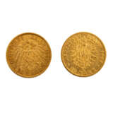 Preussen/GOLD - 2 x 20 Goldmark, - фото 2