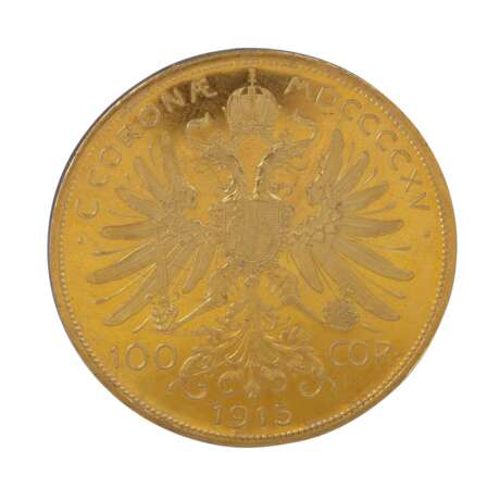 Österreich - 100 Kronen 1915/NP, - фото 2