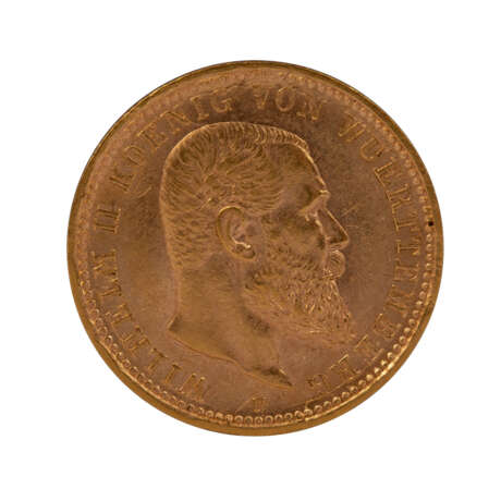 Württemberg/GOLD - 10 Mark 1906 F - фото 1