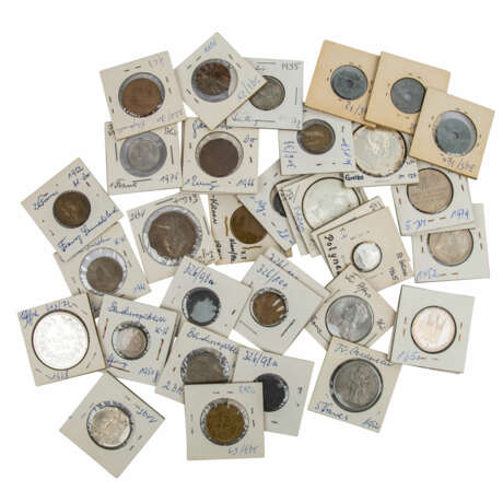 Gut 40 verschiedene Münzen aus Aller Welt, von Gut bis Böse, - фото 2