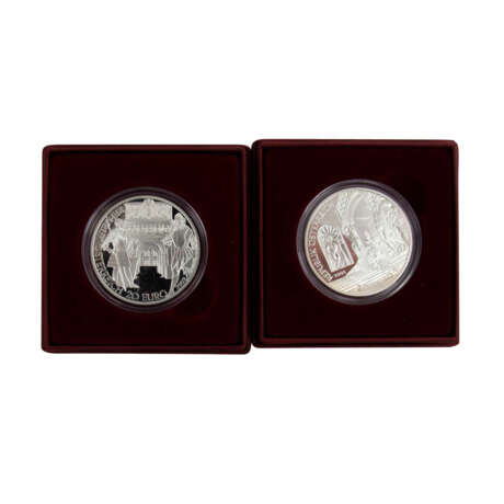 Österreich - Konvolut Silber mit 5 x 20 Euro, - Foto 3