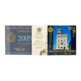 Zusammenstellung aus 8 Kursmünzensätzen aus San Marino - - Foto 2