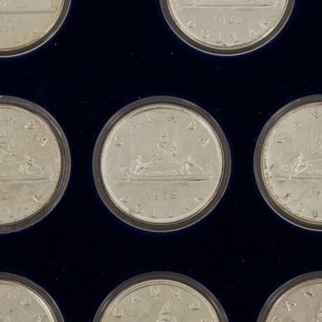 Kanada - Schatulle mit den offiziellen Silbergedenkmünzen, - фото 7