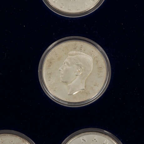 Kanada - Schatulle mit den offiziellen Silbergedenkmünzen, - photo 10
