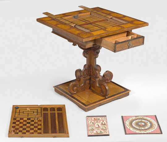 Seltener Barock-Spieltisch - Foto 2