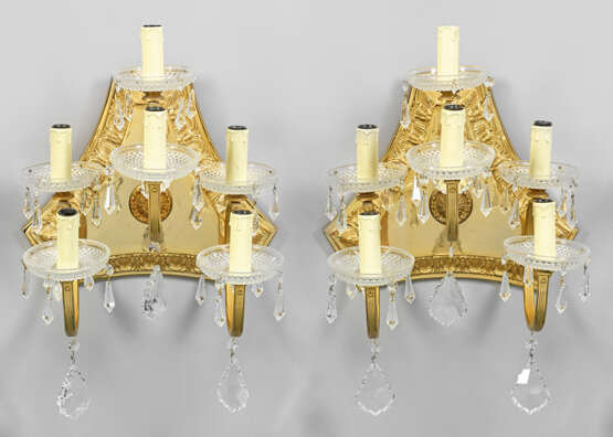 Paar dekorative Wandlampen - Foto 1