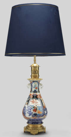 Große Tischlampe mit Imari-Dekor - Foto 1
