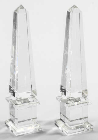 Paar dekorative Obelisken - Foto 1