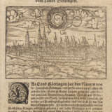 Textblatt mit früher Göttingen-Ansicht in der Renaissance - фото 1