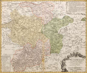 Ducatus Westphaliae nova repraesentatio geographica.