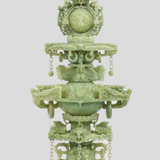 Großer prachtvoller Jade-Turm - фото 1